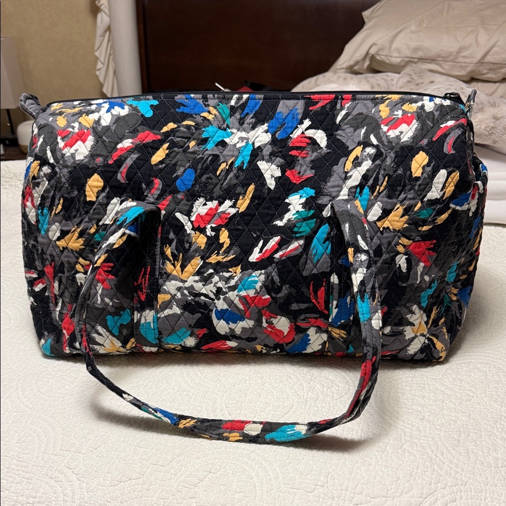 Vera Bradley Colorful Floral Women's Overnight Bag